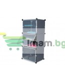 Модулен рафт етажерка за обувки 6 реда